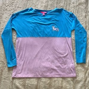 Lilly Pulitzer Finn top size M in ruff night